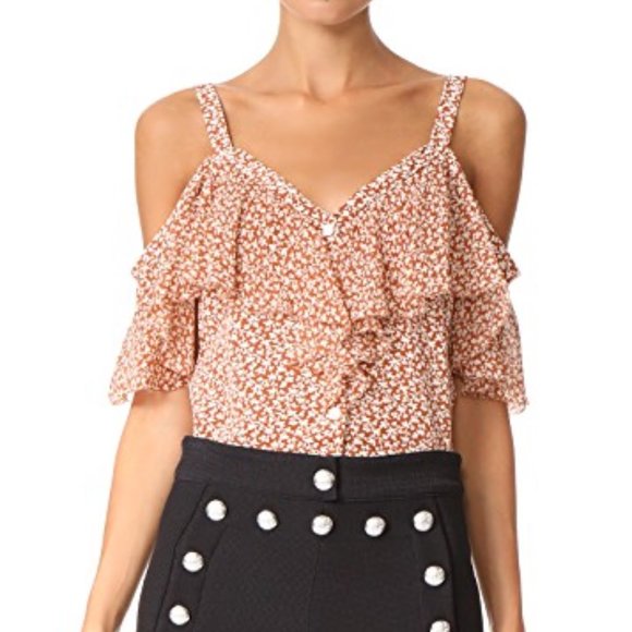 Veronica Beard Tops - Veronica Beard Gavin off the Shoulder Blouse NEW!